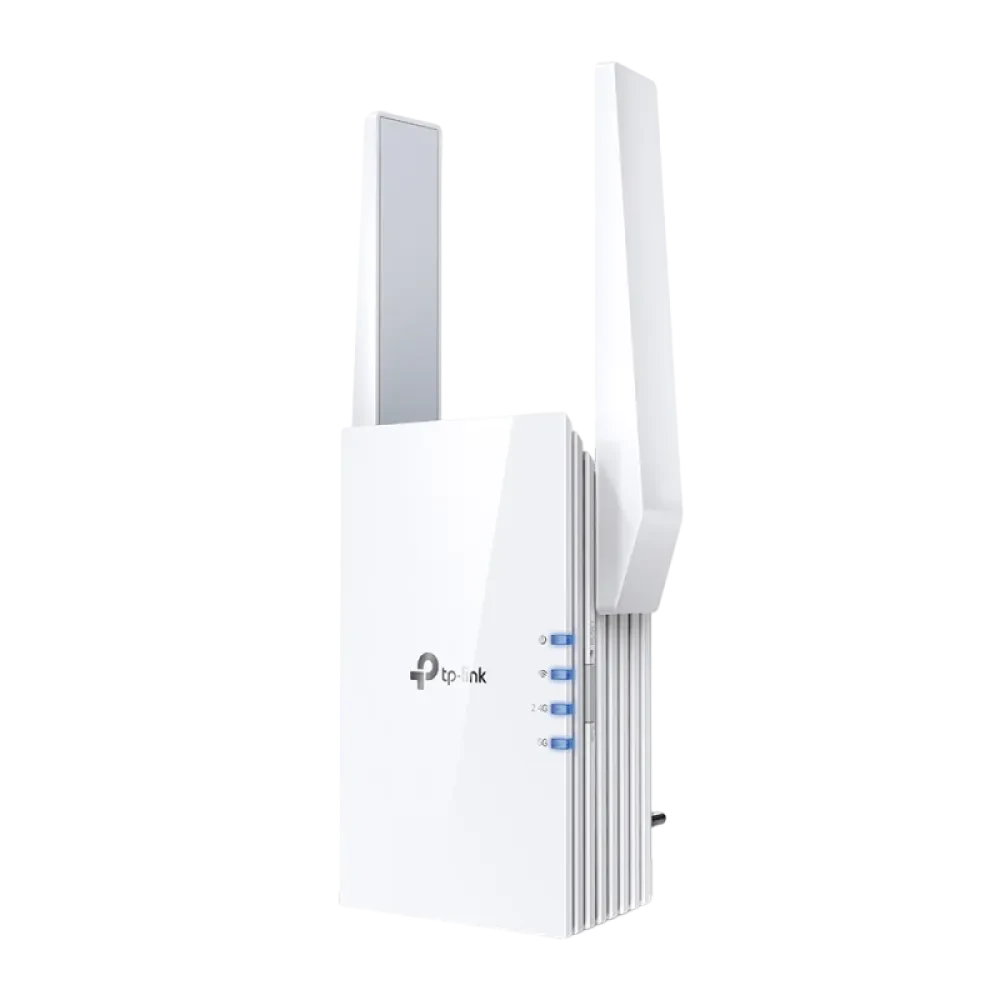 Усилитель Wi‑Fi сигнала TP-LINK RE605X, 574 Мбит/с, 1201 Мбит/с, Белый