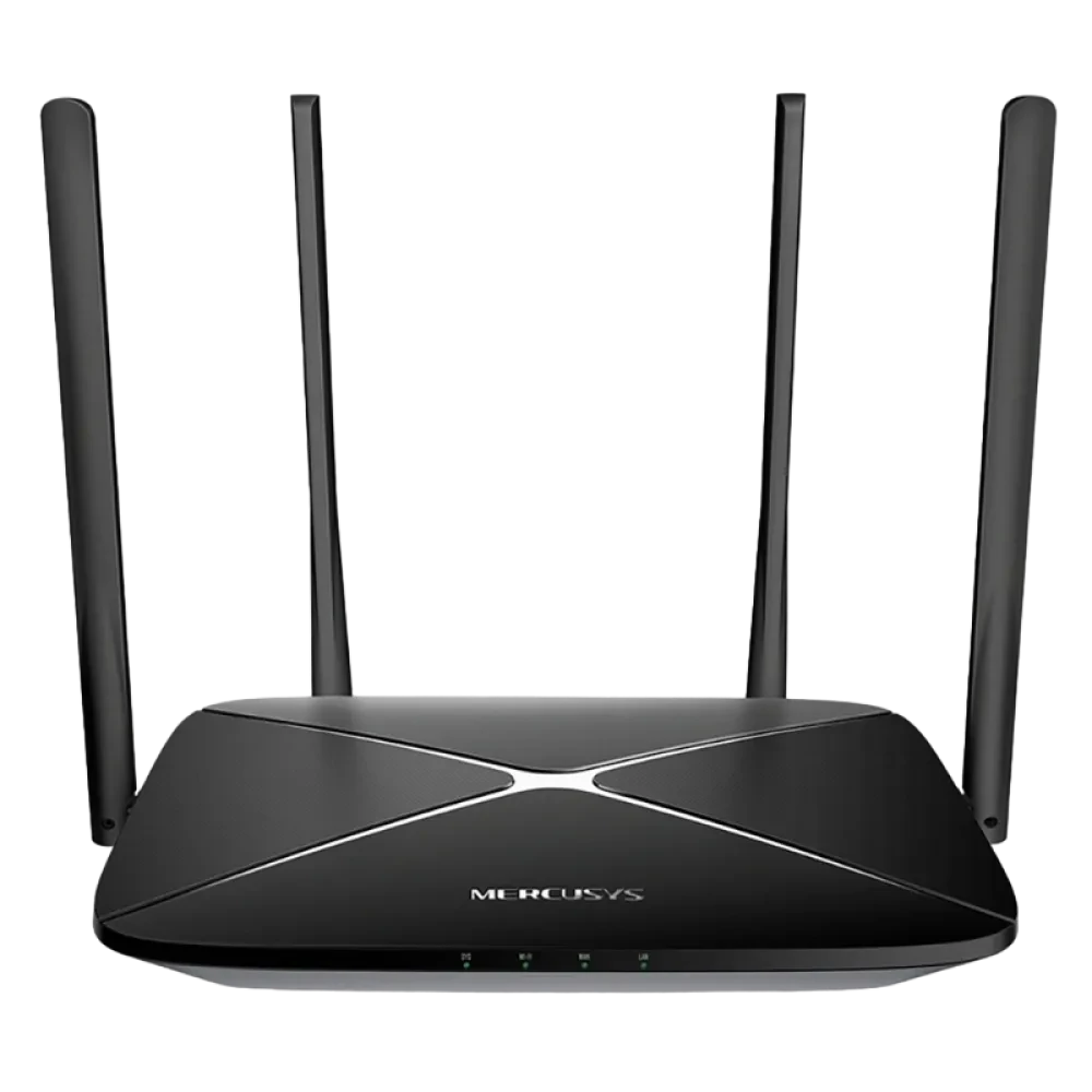 Router fără fir MERCUSYS AC12G, Negru