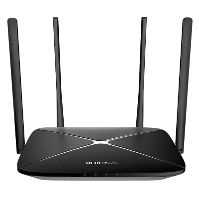 Router fără fir MERCUSYS AC12G, Negru