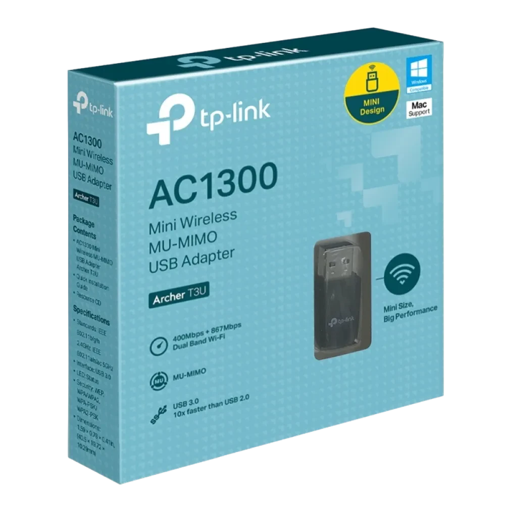 USB Aдаптер TP-LINK Archer T3U