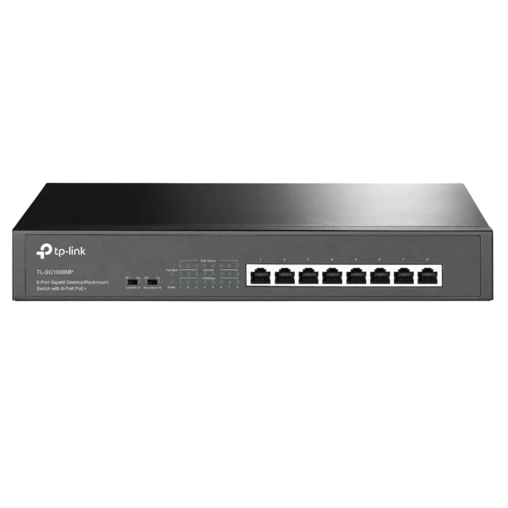 Comutator PoE TP-LINK TL-SG1008MP, 8x IEEE 802.3af/at