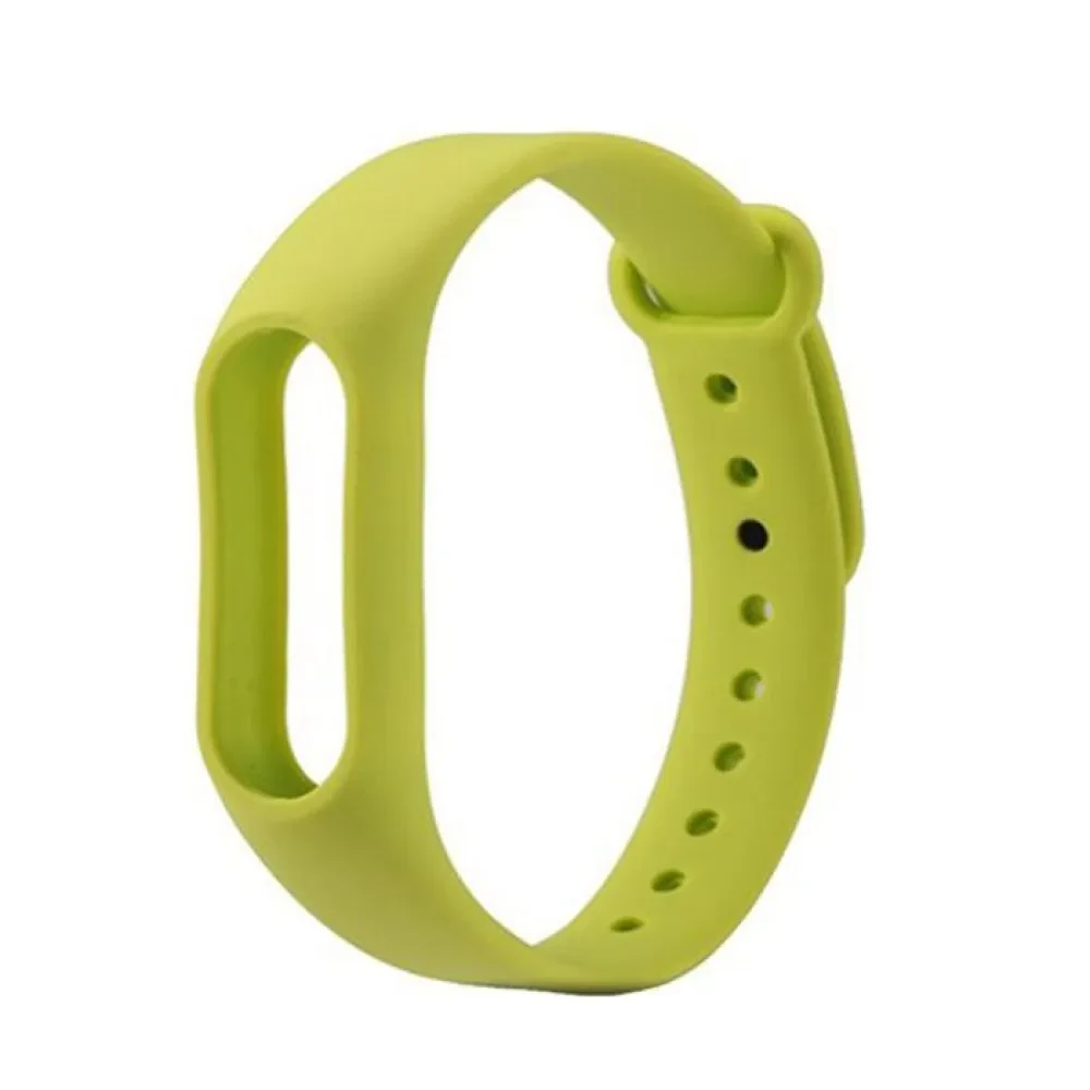 Curea pentru ceas Xiaomi Wrist Strap MiBand 2, Silicon, Medium, Verde