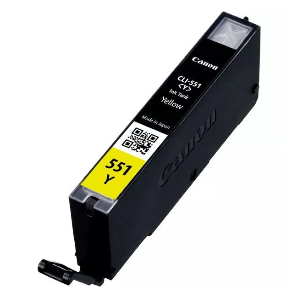 Cartuș de cerneală Canon CLI-551, 7ml, Galben