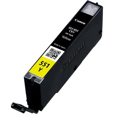Cartuș de cerneală Canon CLI-551, 7ml, Galben