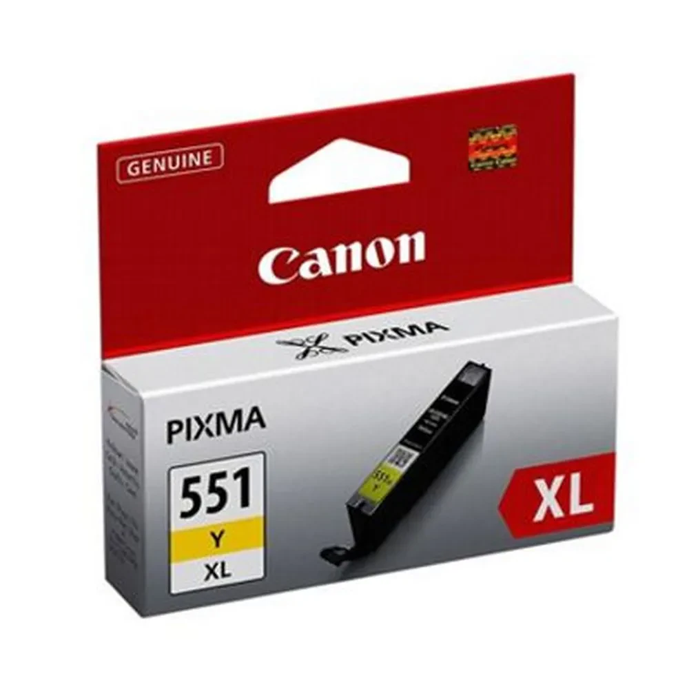 Cartuș de cerneală Canon CLI-551, 7ml, Galben
