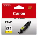 Cartuș de cerneală Canon CLI-551, 7ml, Galben