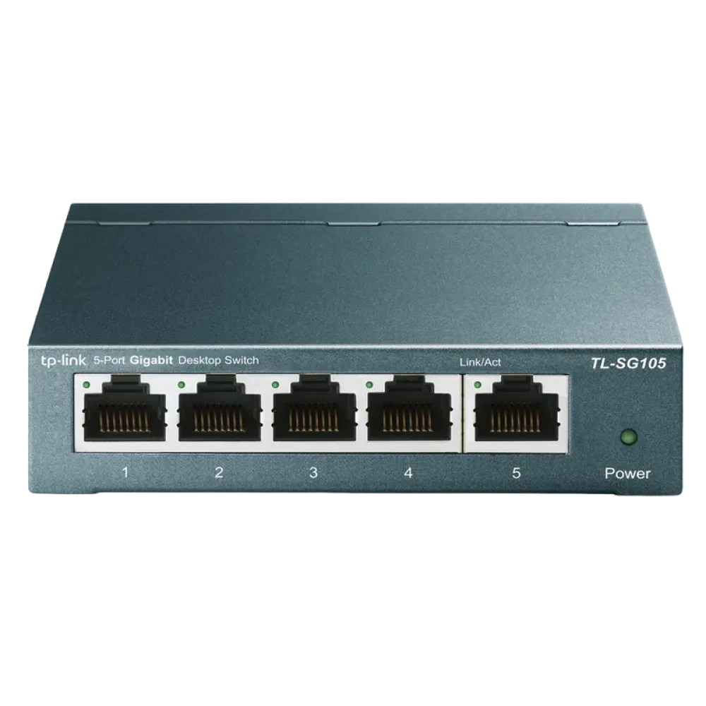 Сетевой коммутатор TP-LINK LS105G, 5x 10/100/1000 Мбит/с
