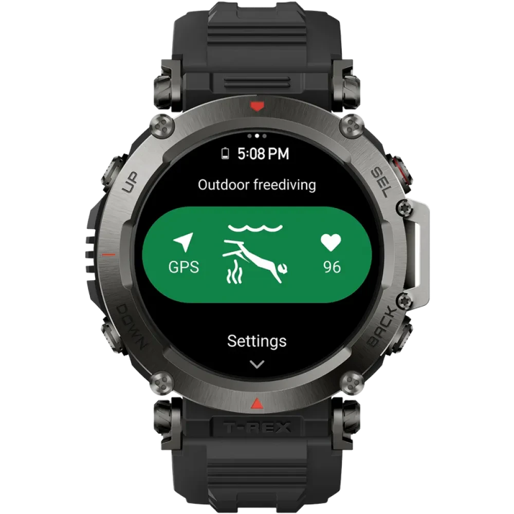 Умные часы Xiaomi Amazfit T-Rex Ultra, 47мм, Abyss Black