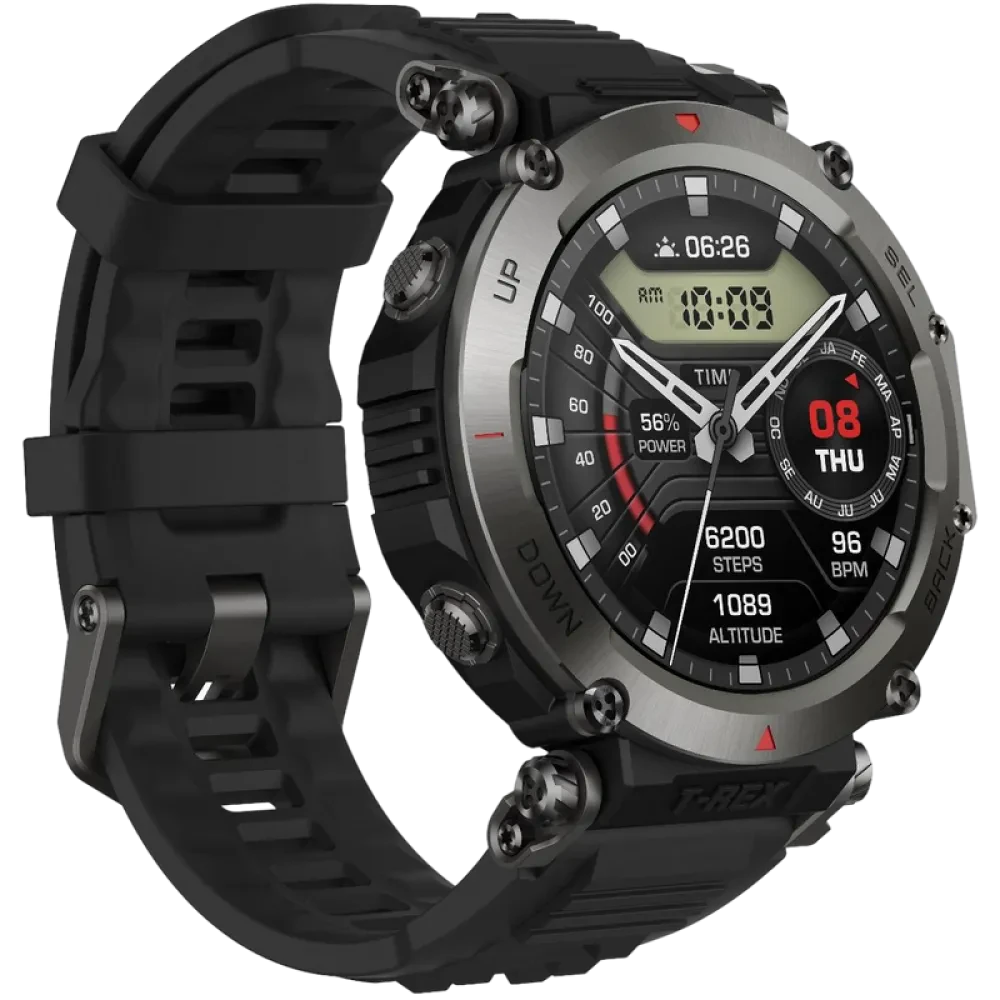 Умные часы Xiaomi Amazfit T-Rex Ultra, 47мм, Abyss Black