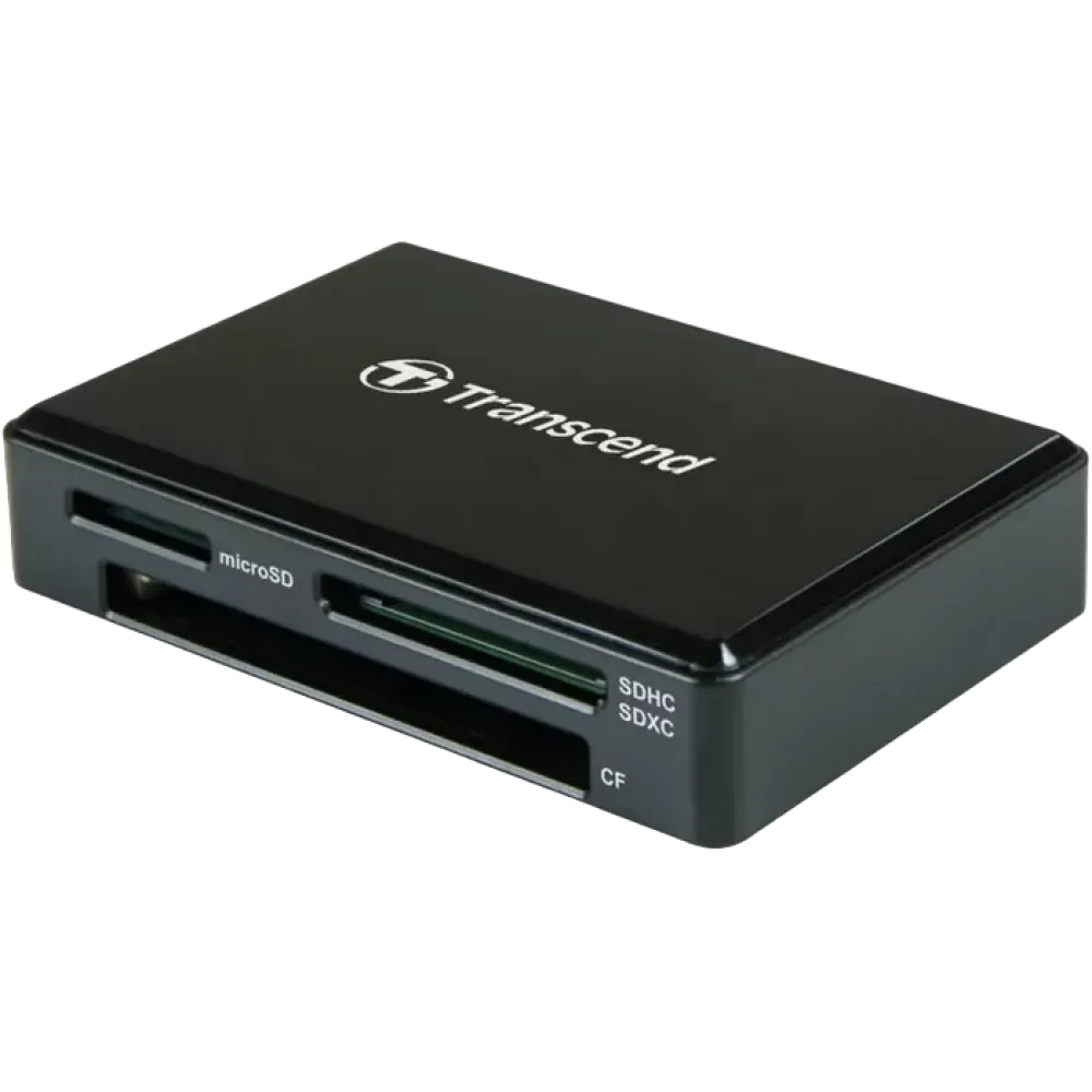 Кардридер Transcend TS-RDC8, USB Type-C, Чёрный