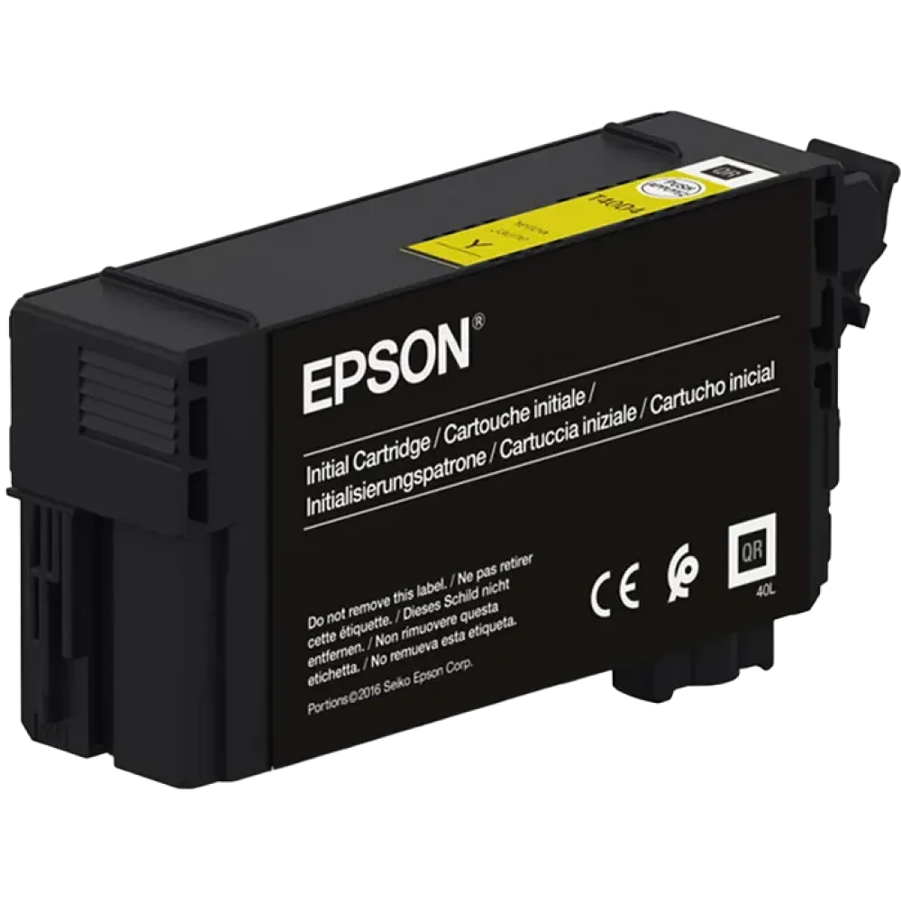 Cartuș de cerneală Epson T40 UltraChrome XD2, C13T40D440, Galben