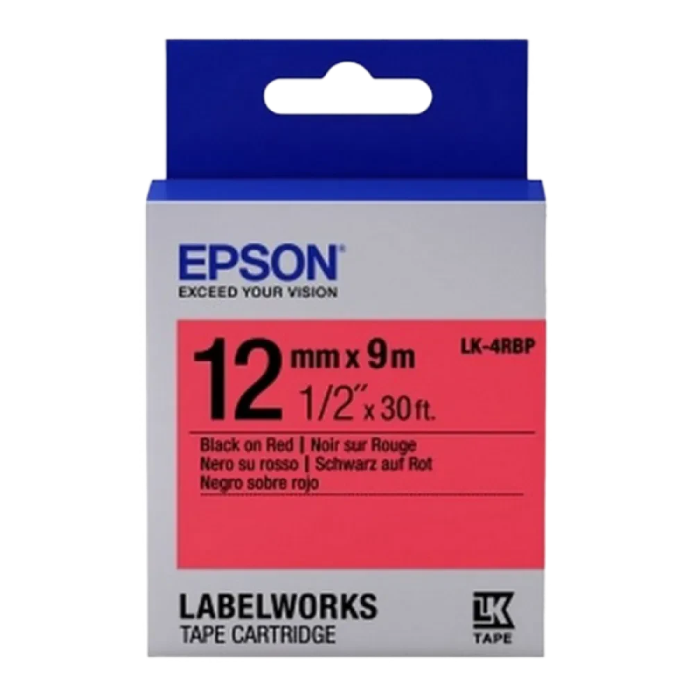  Epson LK-4RBP, 12мм х 9м