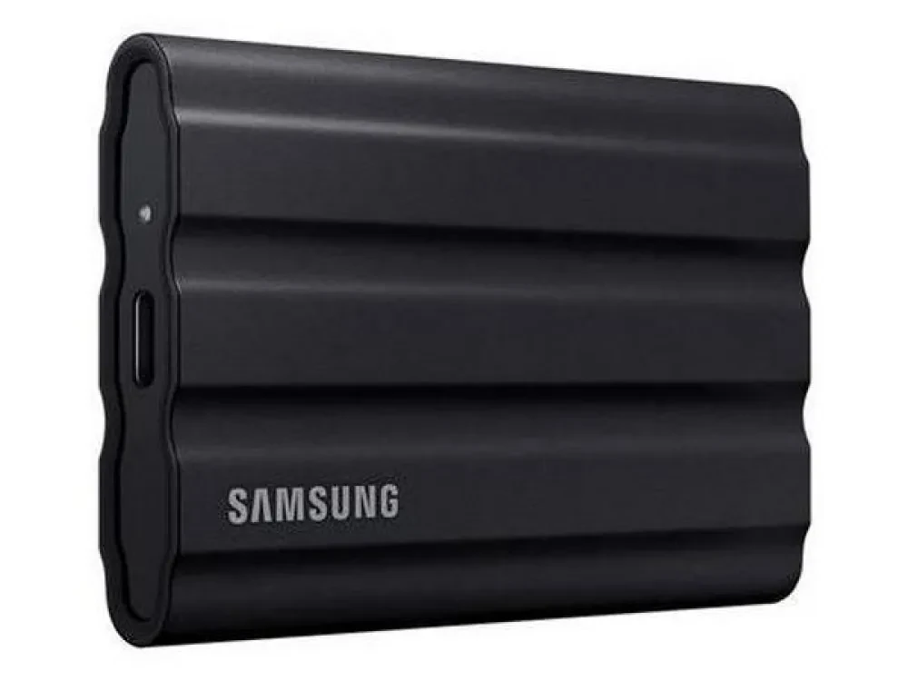 SSD portabil extern Samsung Portable SSD T7 Shield, 4 TB, Negru (MU-PE4T0S/WW)