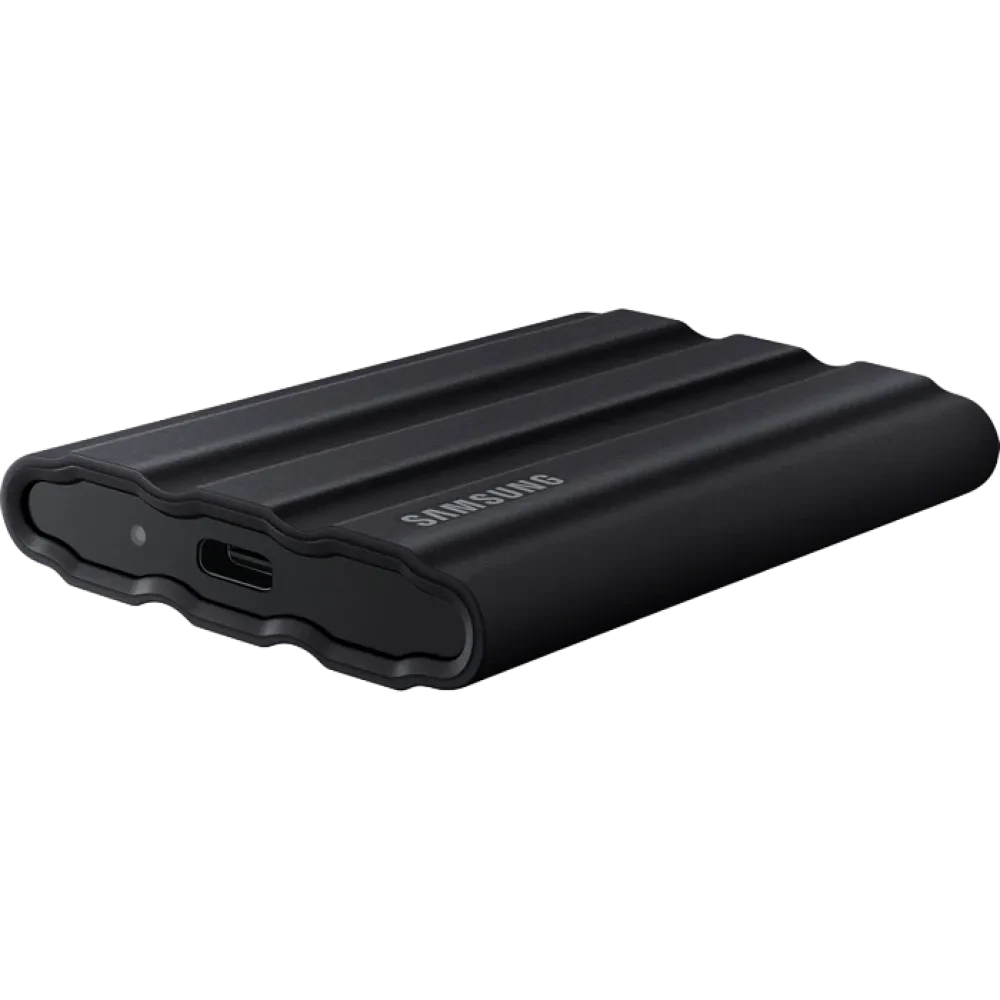 SSD portabil extern Samsung Portable SSD T7 Shield, 4 TB, Negru (MU-PE4T0S/WW)
