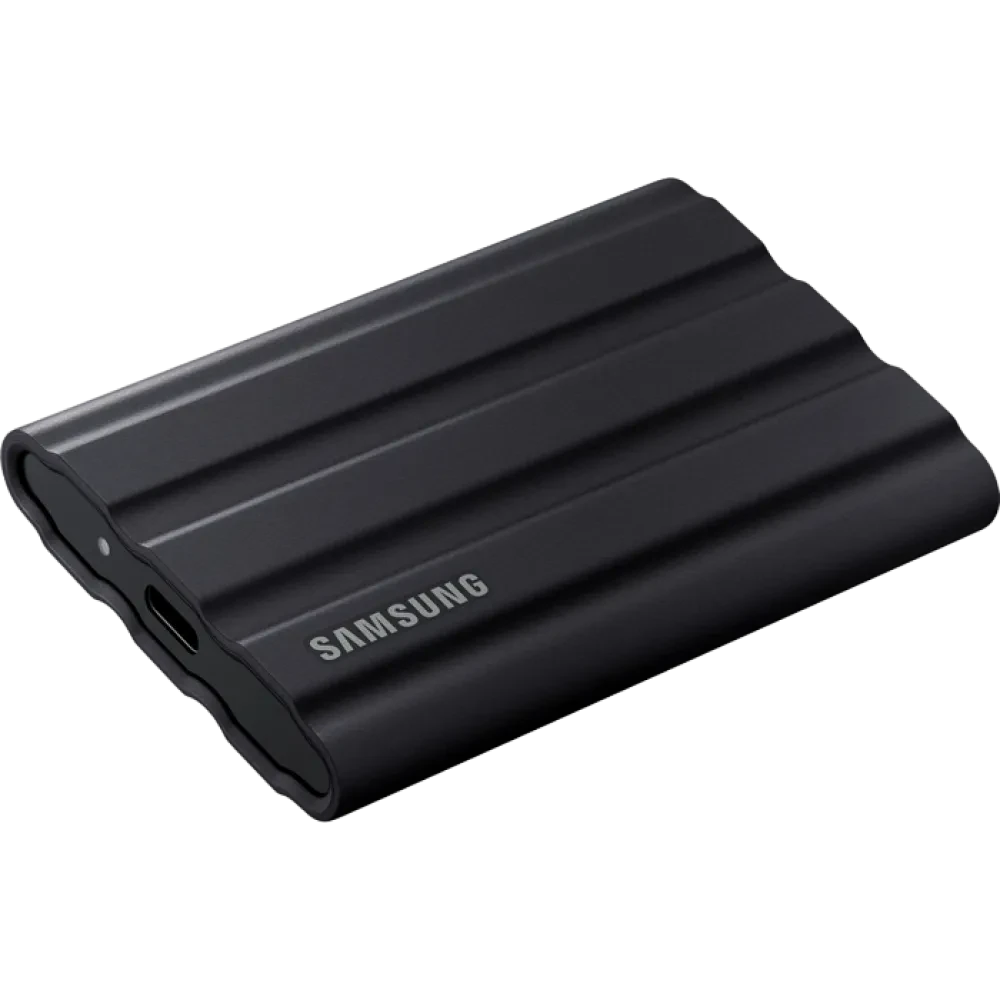 SSD portabil extern Samsung Portable SSD T7 Shield, 4 TB, Negru (MU-PE4T0S/WW)