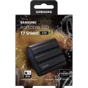 SSD portabil extern Samsung Portable SSD T7 Shield, 4 TB, Negru (MU-PE4T0S/WW)