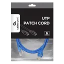 Патч-корд Cablexpert PP6U-0.5M/B, Cat6 UTP, 0,5м, Синий