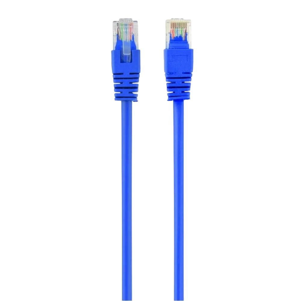 Патч-корд Cablexpert PP6U-0.5M/B, Cat6 UTP, 0,5м, Синий