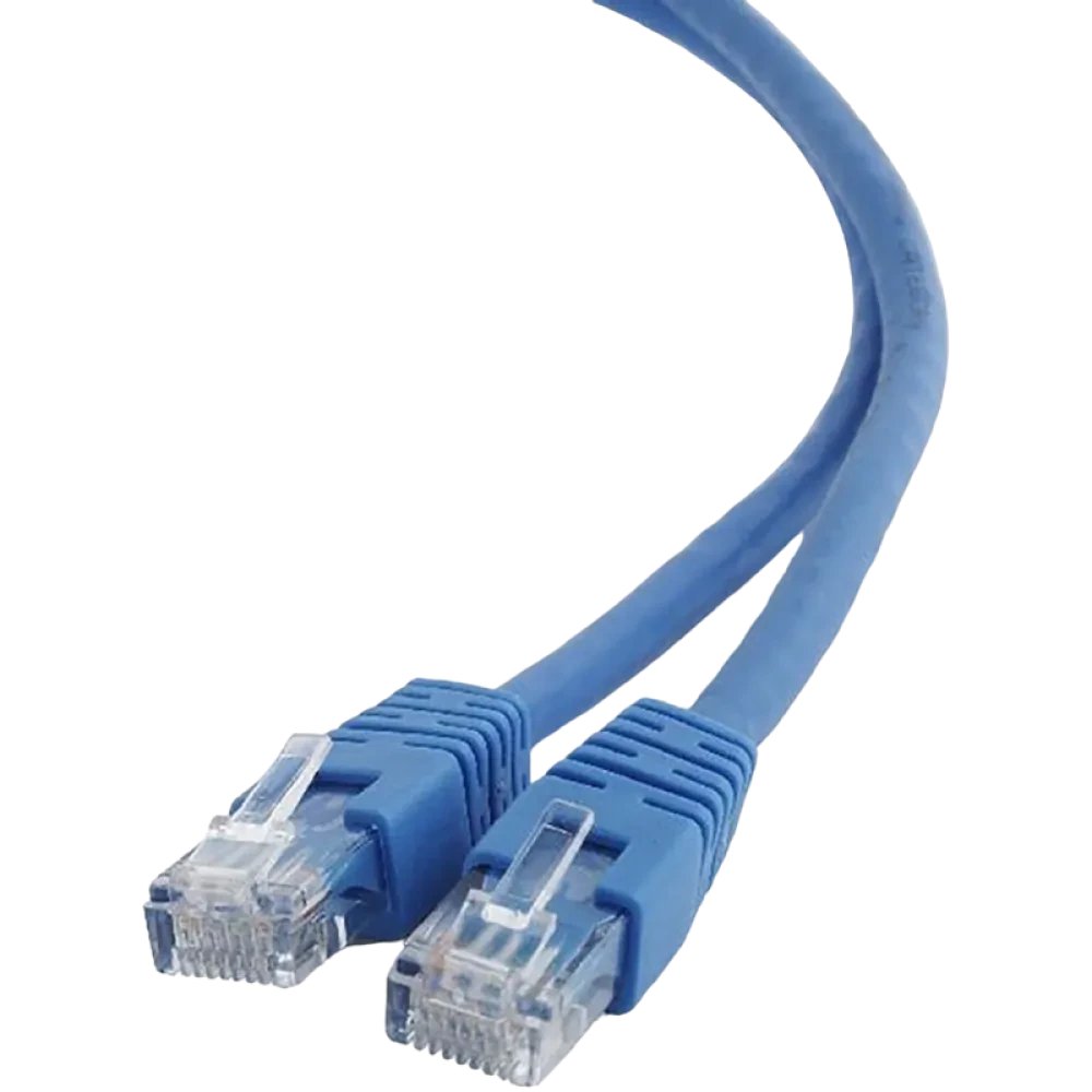 Патч-корд Cablexpert PP6U-0.5M/B, Cat6 UTP, 0,5м, Синий