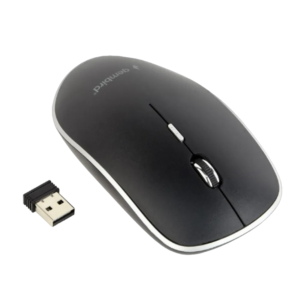Беcпроводная мышь Gembird MUSW-4B-01, Чёрный