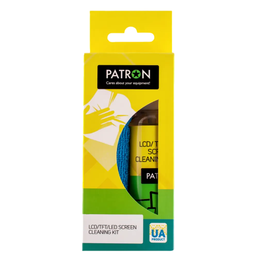 Набор для очистки Patron F3-017, для ЖК/Светодиодных экранов
