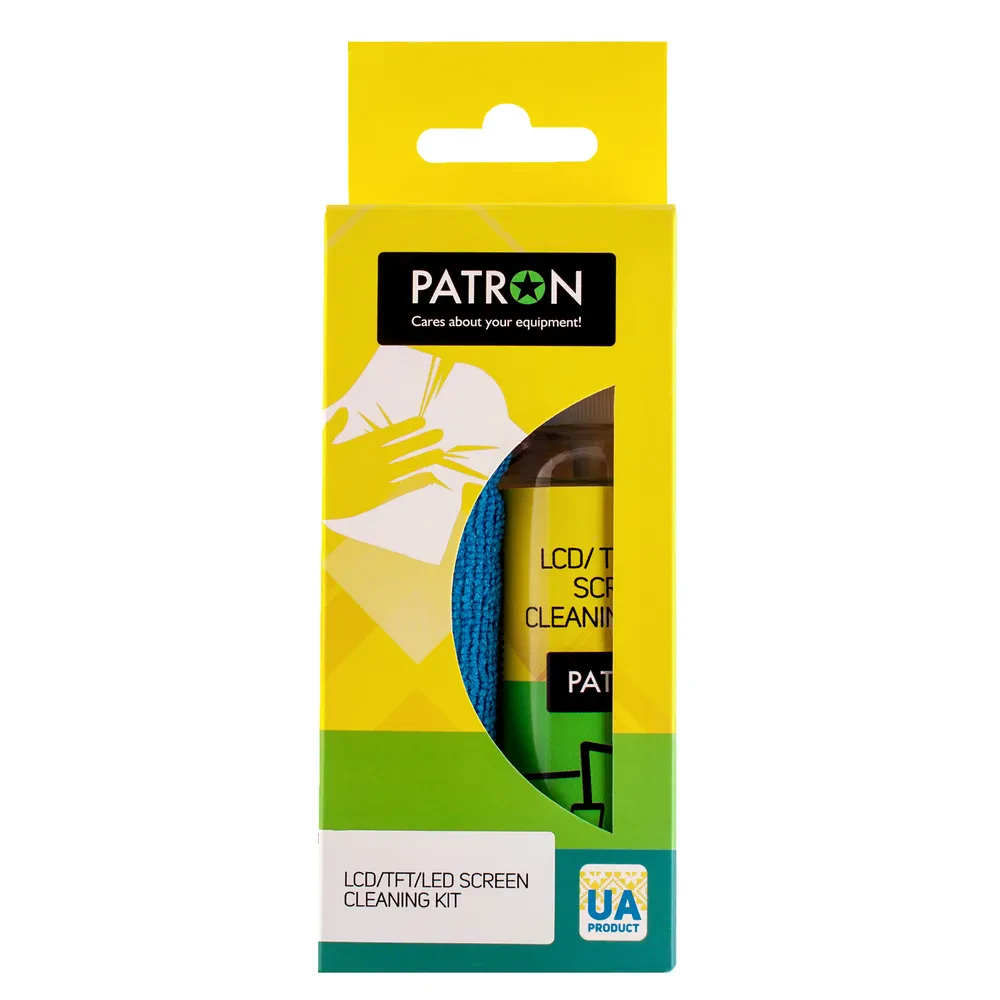 Набор для очистки Patron F3-017, для ЖК/Светодиодных экранов