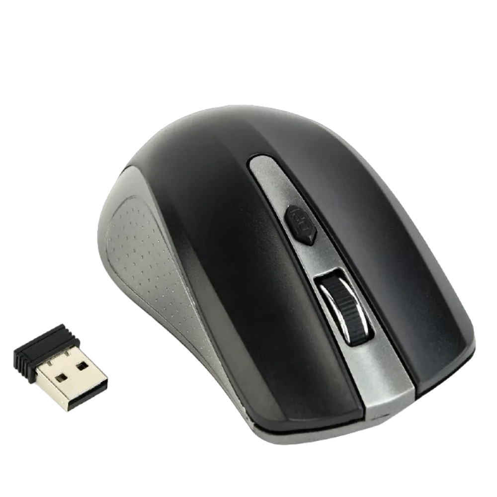 Беcпроводная мышь Gembird MUSW-4B-04-GB, Серый/Черный
