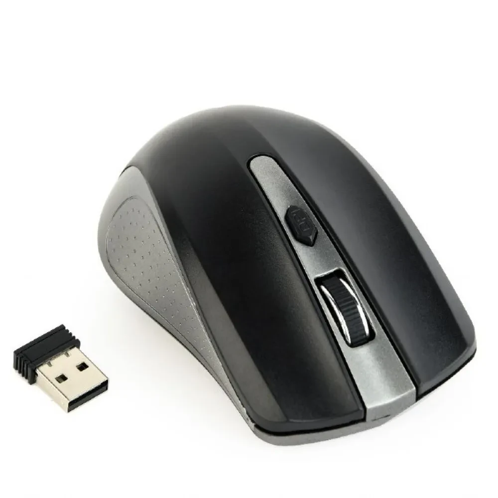 Беcпроводная мышь Gembird MUSW-4B-04-GB, Серый/Черный