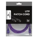 Patch cord Cablexpert PP12-1M/V, CAT5e UTP, 1m, Violet