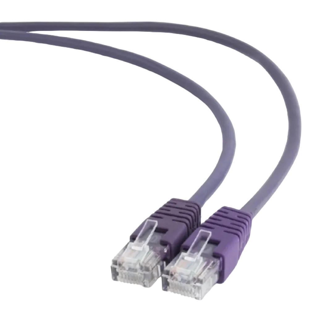 Patch cord Cablexpert PP12-1M/V, CAT5e UTP, 1m, Violet