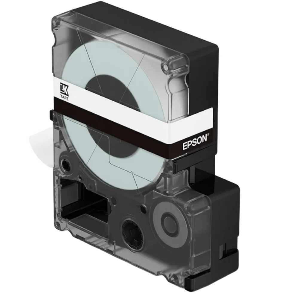 Картридж с лентой Epson LK-4WBN, 12 мм x 9 м
