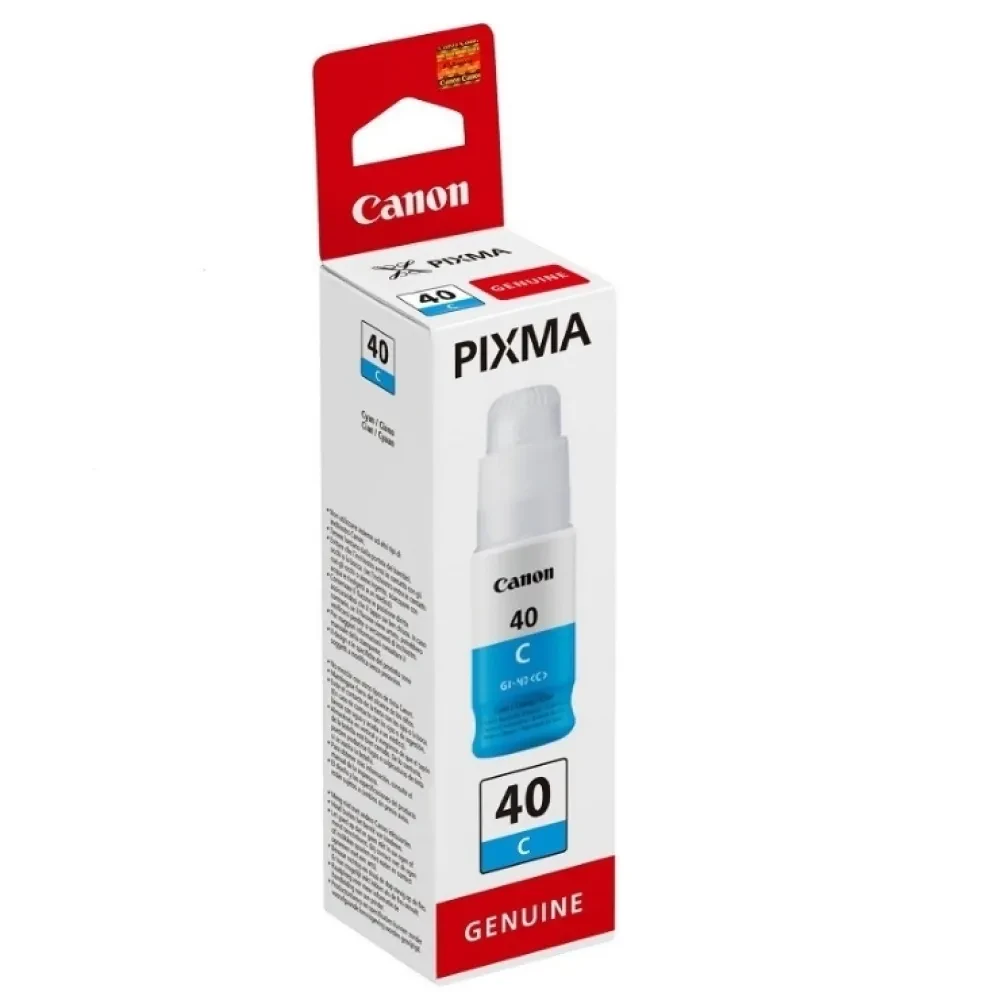 Контейнер с чернилами Canon GI-40, 70мл, Голубой