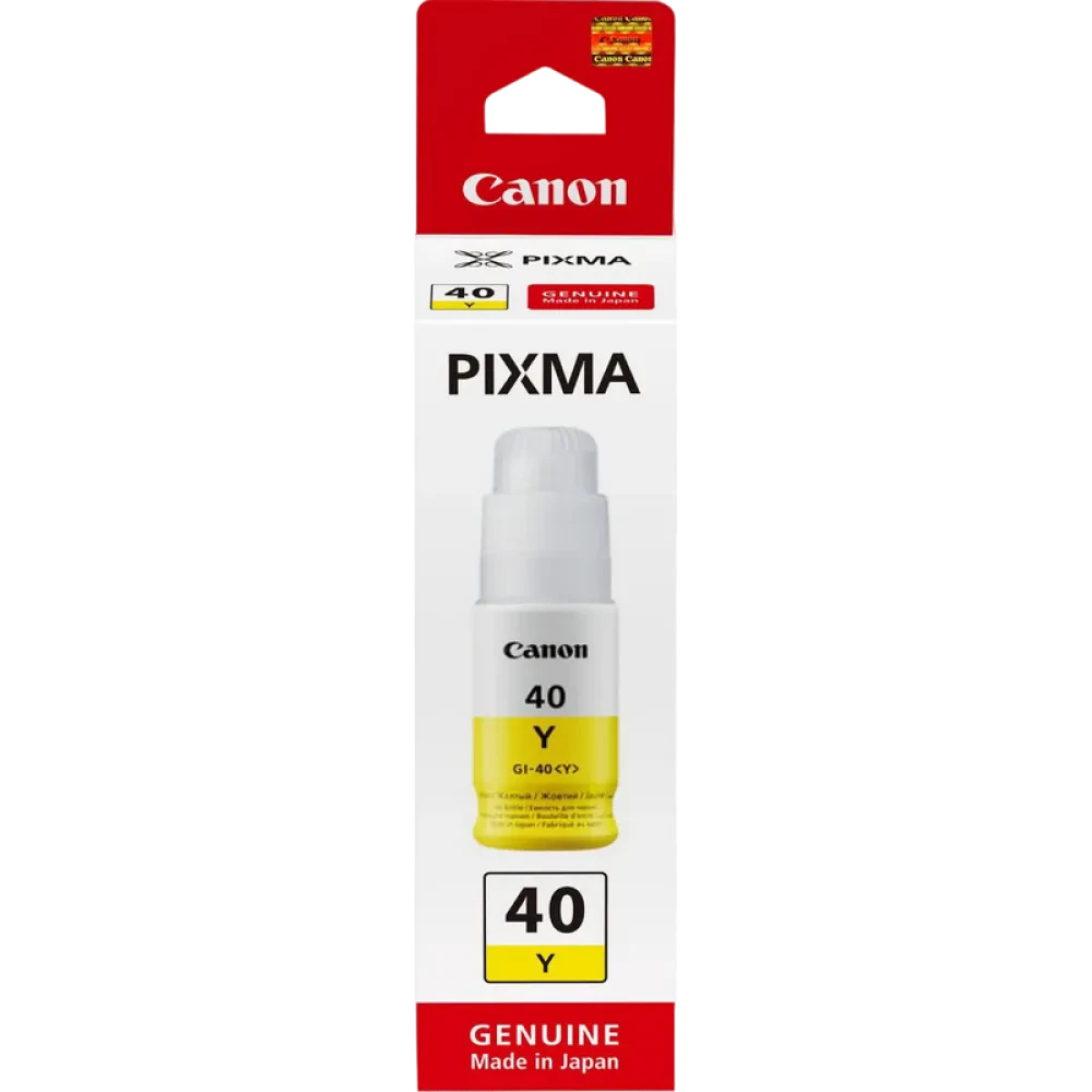 Recipient de cerneală Canon GI-40, 70ml, Galben