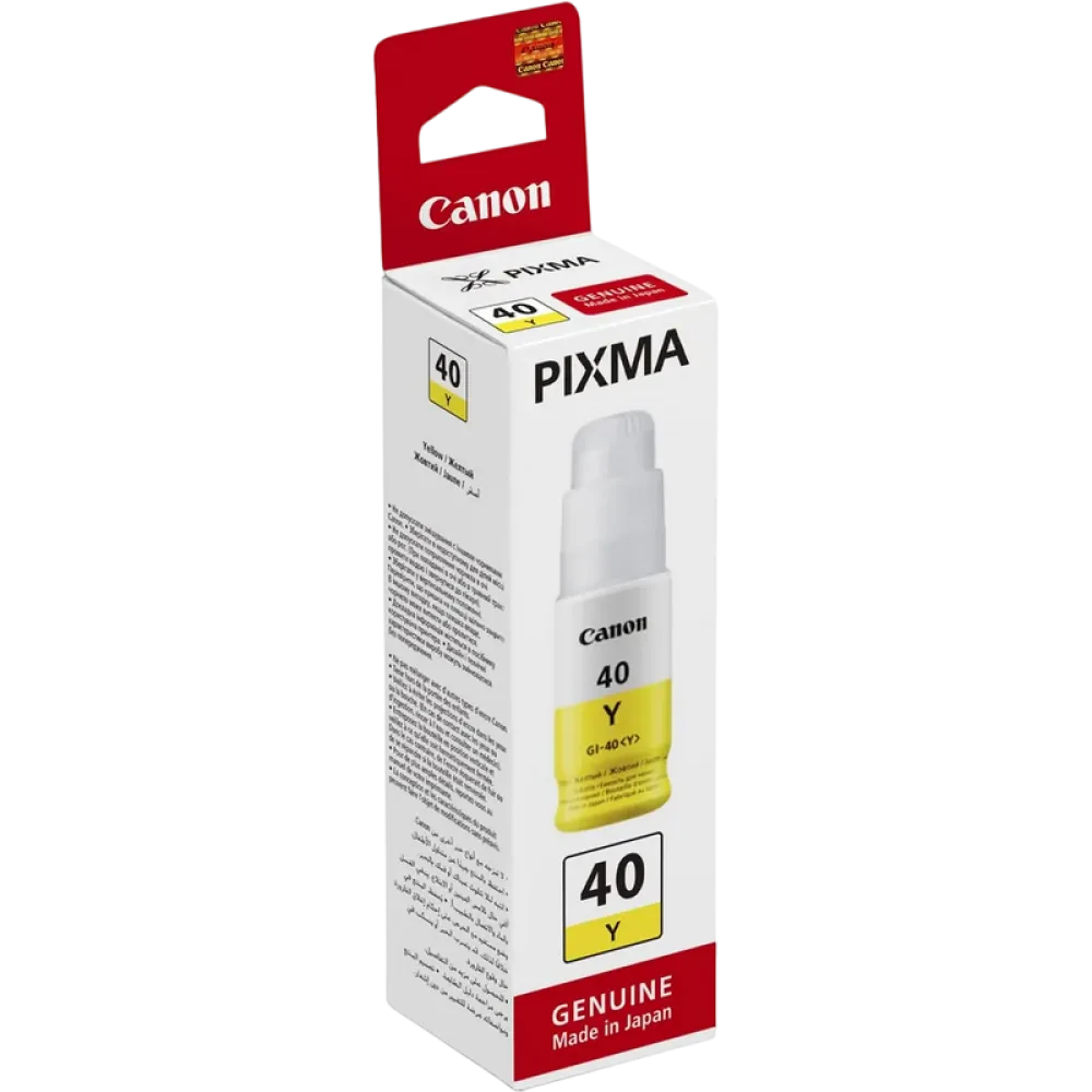 Recipient de cerneală Canon GI-40, 70ml, Galben