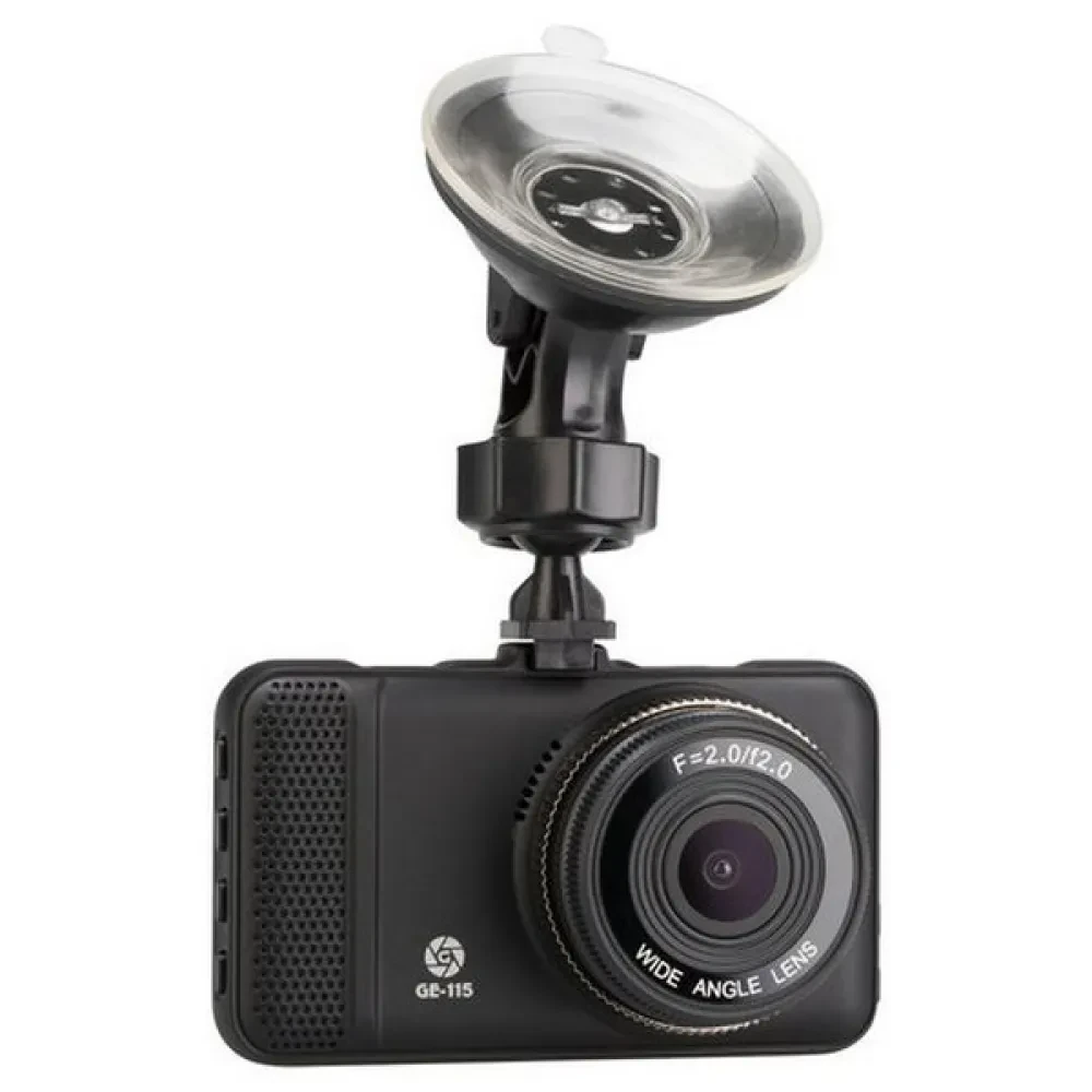 Cameră auto DVR Globex GE-115, Full-HD 1080P, Negru