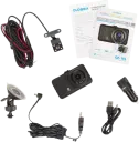 Cameră auto DVR Globex GE-115, Full-HD 1080P, Negru