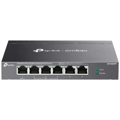 Comutator PoE TP-LINK DS106GPP, 1x PoE++, 3x PoE+
