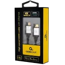 Видео кабель Cablexpert CCB-HDMIL-1.5M, HDMI (M) - HDMI (M), 1,5м, Чёрный