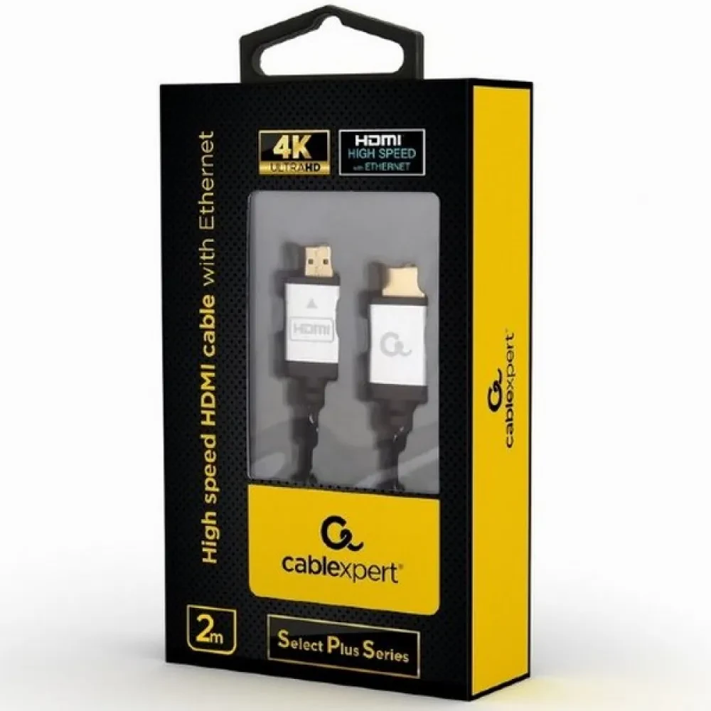 Видео кабель Cablexpert CCB-HDMIL-2M, HDMI (M) - HDMI (M), 2м, Чёрный