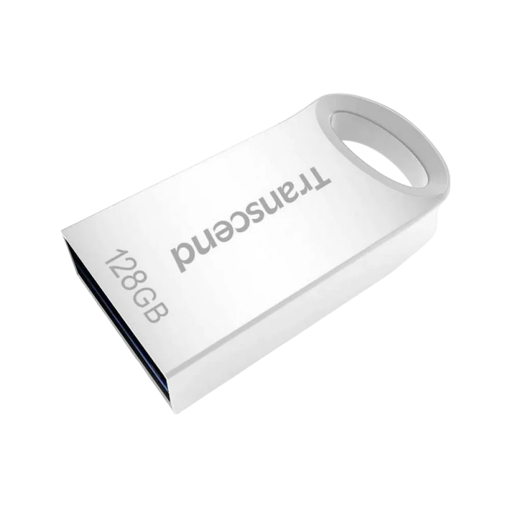 Memorie USB Transcend JetFlash 710, 128GB, Argintiu