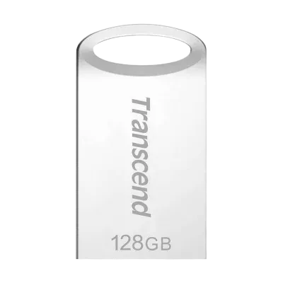 Memorie USB Transcend JetFlash 710, 128GB, Argintiu