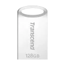 Memorie USB Transcend JetFlash 710, 128GB, Argintiu