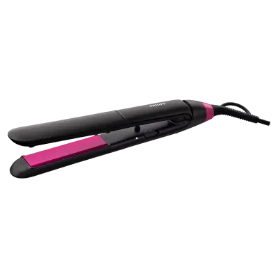 Placă de îndreptat părul Philips StraightCare Essential BHS375/00, Negru