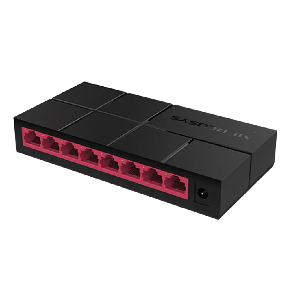 Mercusys MS108G, 8-Port 10/100/1,000 Mbps Desktop Switch