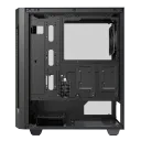 Carcasă PC Gamemax Fortress TG, Midi-Tower, Fără PSU, Negru