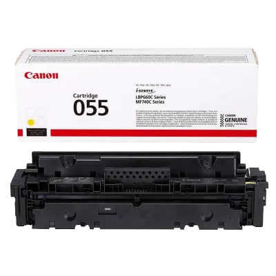 Cartuş Canon CRG-055, Galben