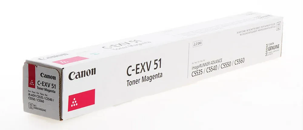 Тонер Canon C-EXV51, Пурпурный