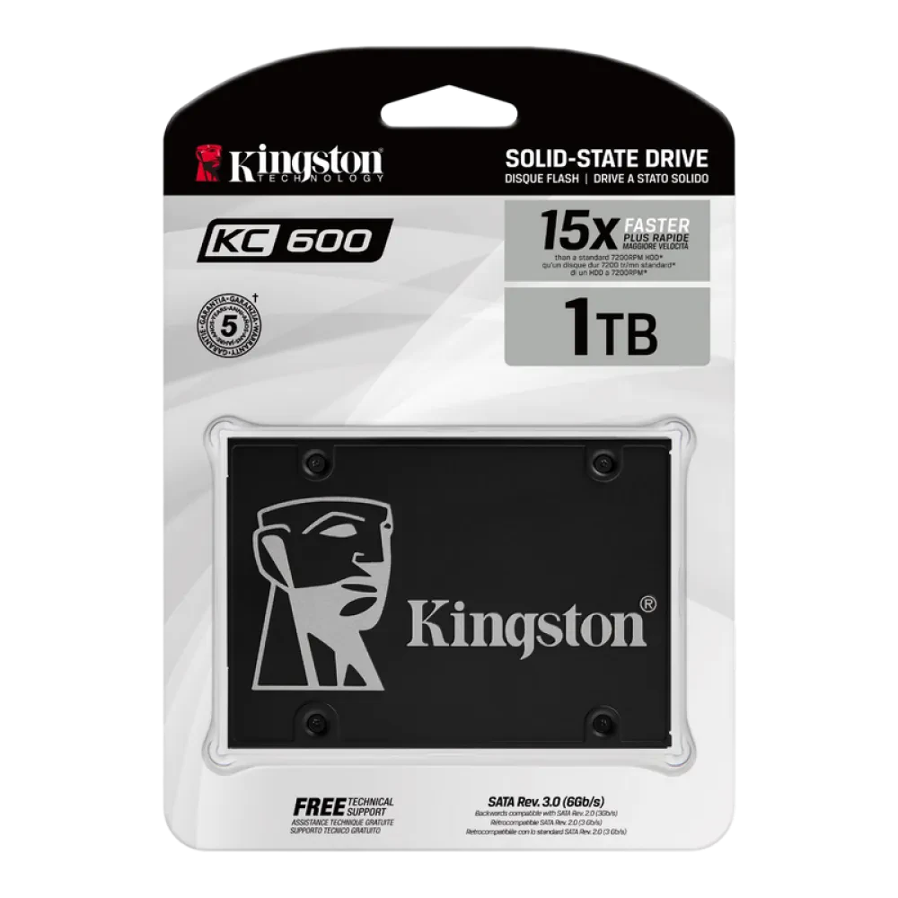 Unitate SSD Kingston KC600, 1024GB, SKC600/1024G