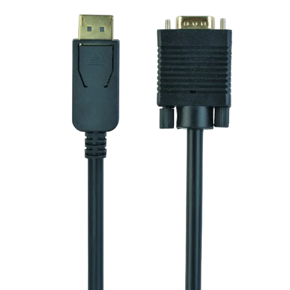 Cablu Video Cablexpert CCP-DPM-VGAM-6, DisplayPort (M) - VGA D-Sub (M), 1,8m, Negru