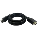 Cablu Video Cablexpert CCP-DPM-VGAM-6, DisplayPort (M) - VGA D-Sub (M), 1,8m, Negru